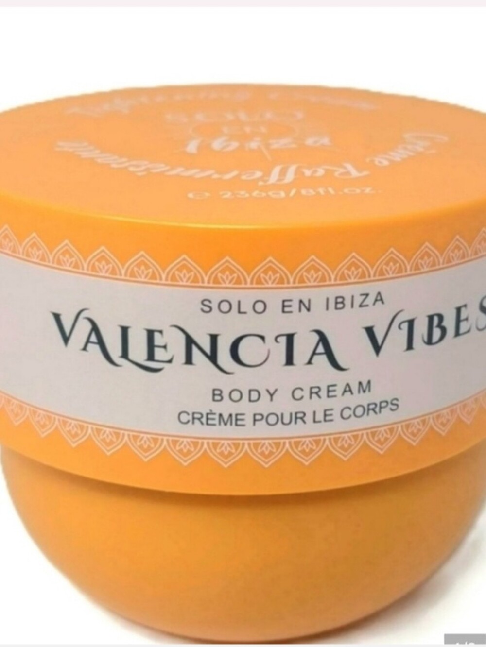 SOLO EN IBIZA Marbella 8oz Body Cream Orange NEW